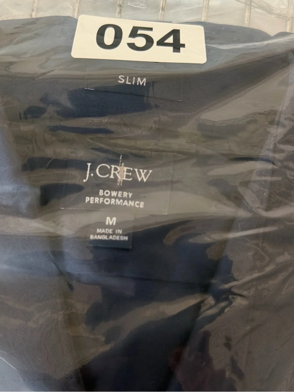 J. Crew Men's Navy Dress Shirt